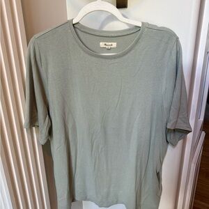 Madewell Sage Green Tee